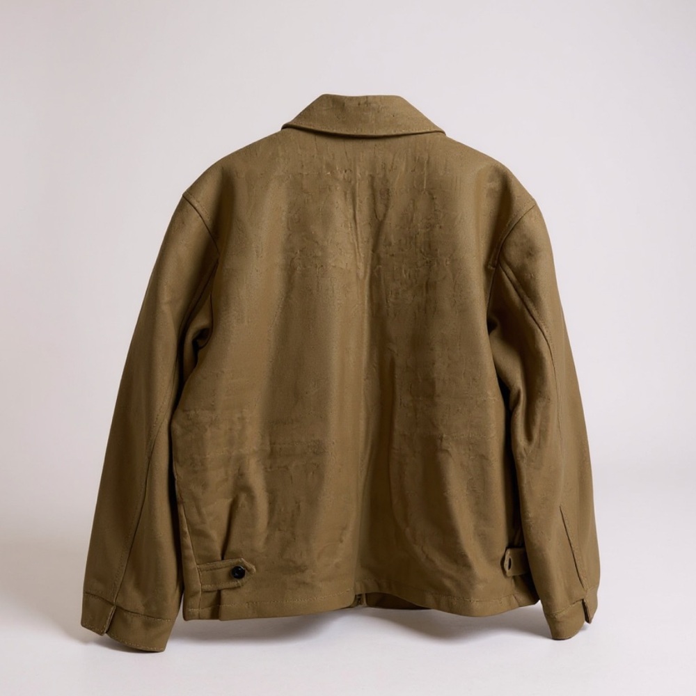 Old Navy Men's Wool Blend Tan Jacket - Picture 3 of 7